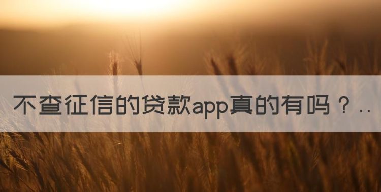 必下款的借款平台2022，不查征信的贷款app真的有图1