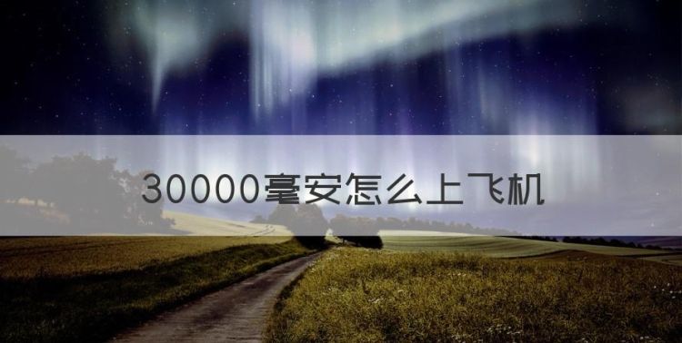 30000毫安怎么上飞机图1