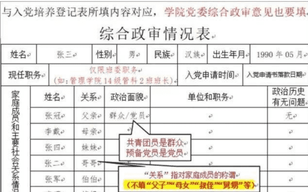 家庭出身怎么填写，本人家庭出身怎么填写图5