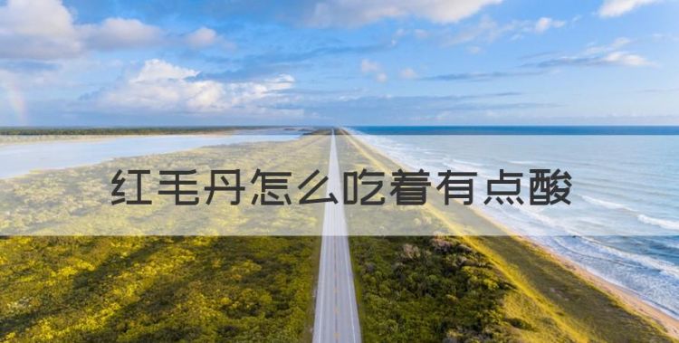 红毛丹到底什么味道，红毛丹怎么吃着有点酸图1