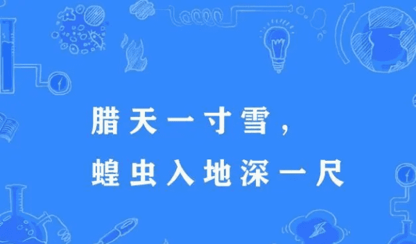 五有关的谚语，关于雪的谚语有哪些四年级图4