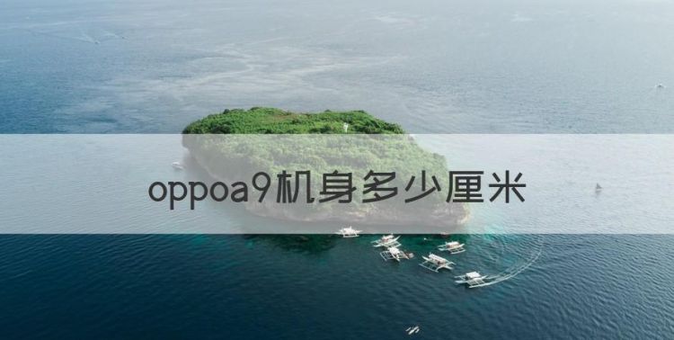 oppoa9机身多少厘米，oppoa9参数是怎样的?图1