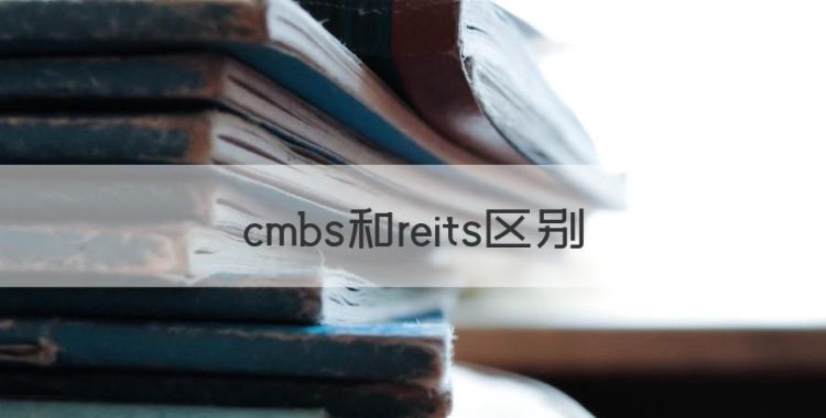 cmbs和reits区别图1