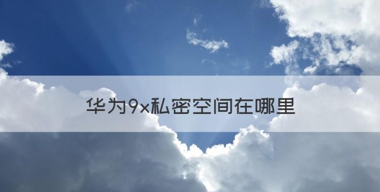 华为荣耀9x怎么样，华为9x私密空间在哪里