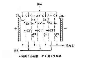 电渗析原理 什么是电渗析，试述电渗析法制备纯化水的基本原理图2