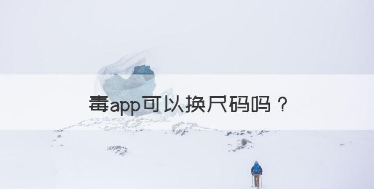 毒app可以换尺码，毒买东西可以换码吗图1