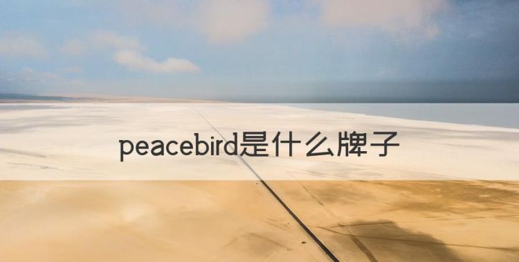 peacebird是什么牌子图1