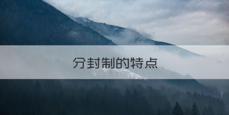 郡县制特点，分封制的特点图1