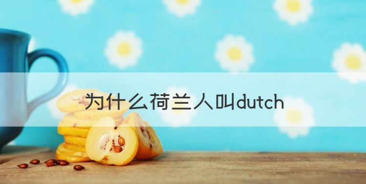 为什么荷兰人叫dutch，为什么荷兰的英文名有三个之多呢