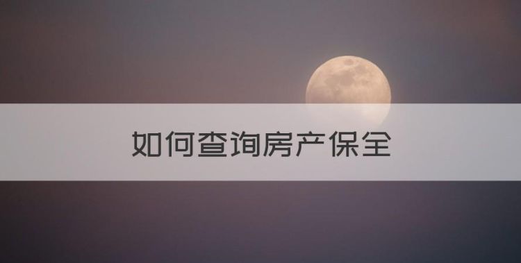 如何查询房产保全，怎样知道自己的房子被保全了没图1