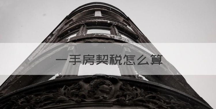 一手房契税怎么算，首套房契税怎么算2023图1