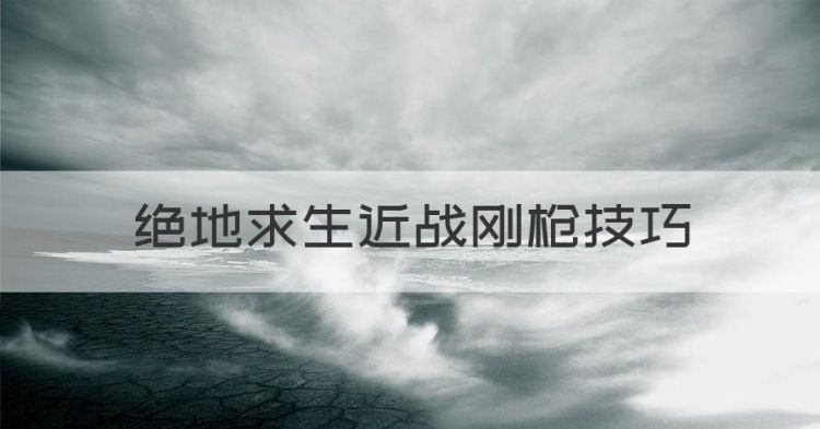 绝地生近战刚枪技巧，绝地求生全军出击单机下载手机版图1