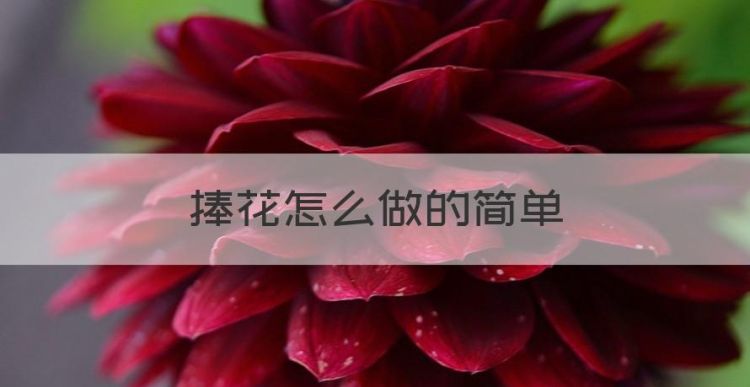 手捧花怎么做，捧花怎么做的简单图1