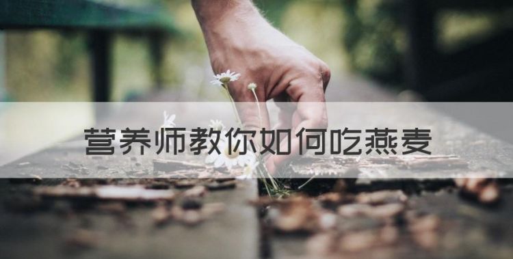 营养师教你如何吃燕麦，燕麦片怎么吃营养价值高