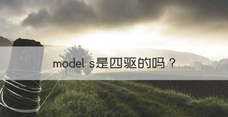 特斯拉圈速，model s是四驱的图1