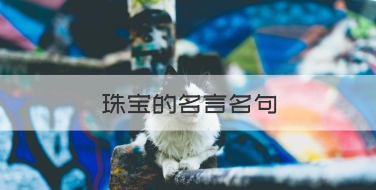 珠宝的名言名句，关于佩戴珍珠的名言名句图1