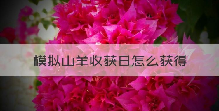 模拟山羊收获日怎么获得，模拟山羊收获日全部山羊解锁攻略