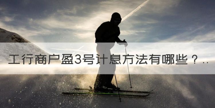 工行的商户之家是什么，工行商户盈3号计息方法图1