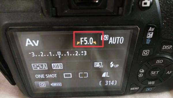 单反光圈优先怎么调图4