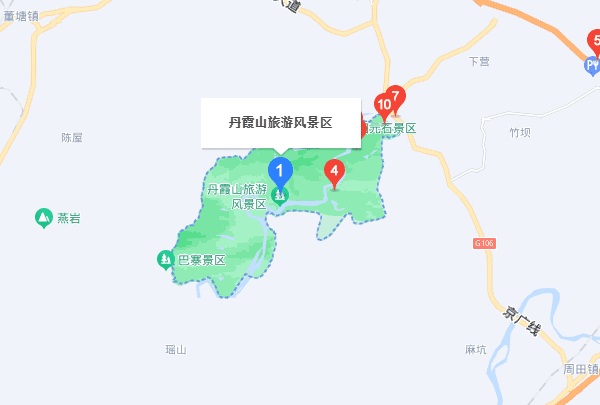 丹霞地貌名山有哪些，不属于丹霞地貌的山有哪些图1