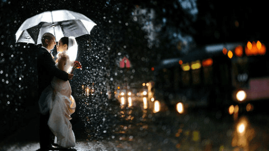 怎么样拍摄雨景，下雨天怎么拍摄雨景视频图1