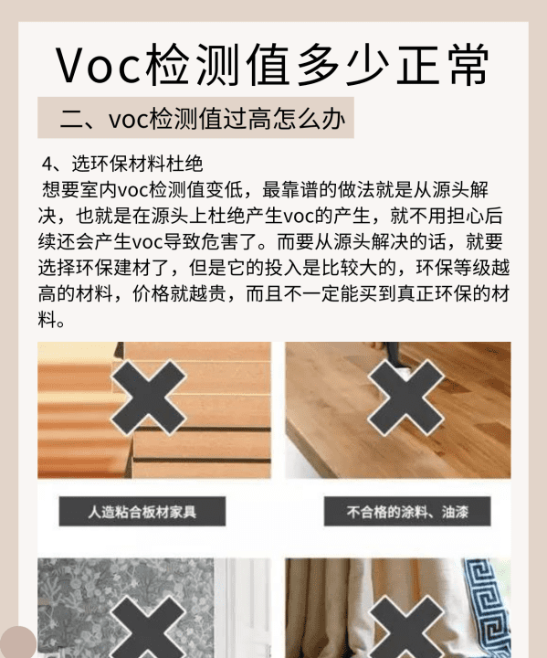 室内voc多少算正常，voc检测值多少正常mg/m3图4