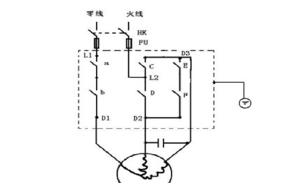 单相电机电容怎么接，单相双电容电机上的电容怎样接法视频图2