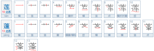 莲蓬意思是什么，莲蓬是什么意思