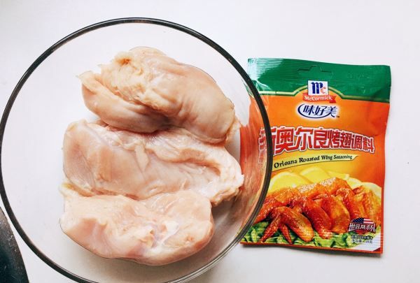 奥尔良鸡肉的做法，奥尔良腌料怎么做鸡胸肉块?图8