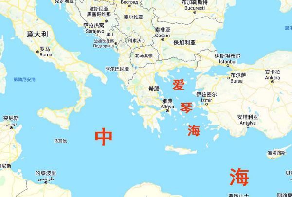 希腊爱琴海在哪里，爱琴海属于哪个国家的城市图2