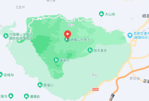 中国四大名山叫什么山，中国四大名山是哪四山图3