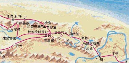 丝绸之路是从哪一个地区出发，丝绸之路从哪里到哪里经过哪里图2