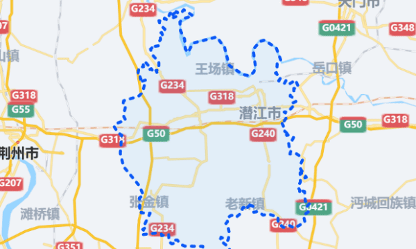 潜江市属于哪一个市，潜江属于哪个省哪个市图1