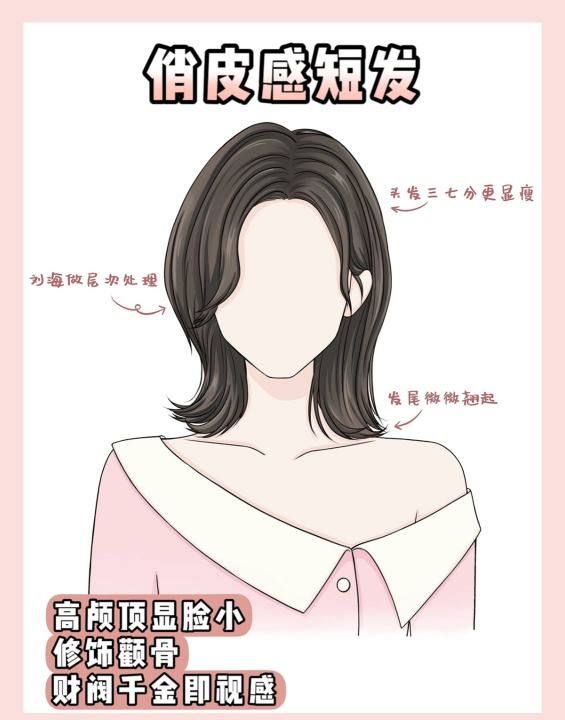 菱形脸适合什么发型女学生，5岁女生菱形脸做什么头发好看图15