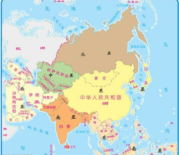 亚洲是指哪些国家，亚洲指的是哪几个国家图2