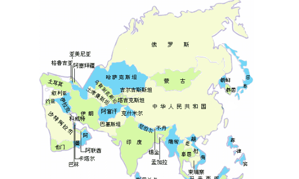 哪些国家是亚洲人，亚裔人是哪国人 中国图2