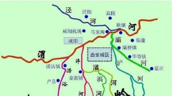 八水绕长安哪八水，八水绕长安的八水是哪些图1