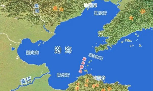 渤海海域的岛屿有哪些，渤海是什么海的边缘渔图3