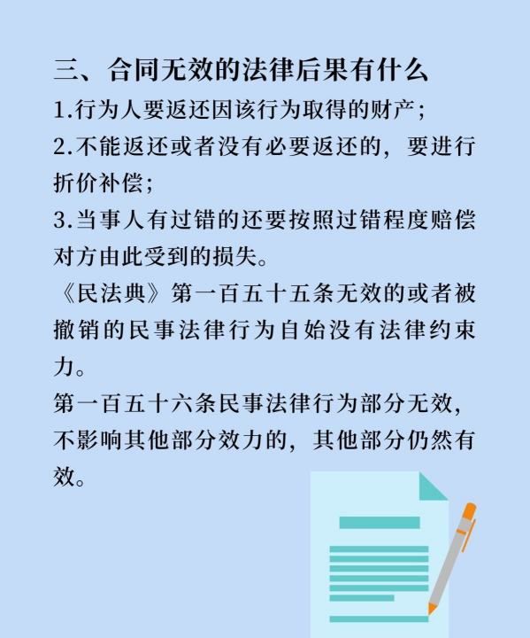 民法典无效合同的认定及处理，无效合同的认定标准及注意事项图7