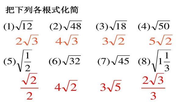 根号20怎么化简，根号20化简等于多少图1