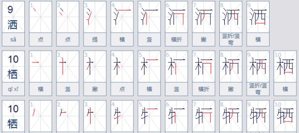 竖弯怎么写，竖弯怎么写 笔画介绍图3