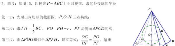 圆锥的外接球半径怎么，立体几何的圆锥的外接球的半径怎么求图13