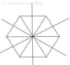 圆锥有几条对称轴，对称轴怎么画对称轴画法教程视频图1