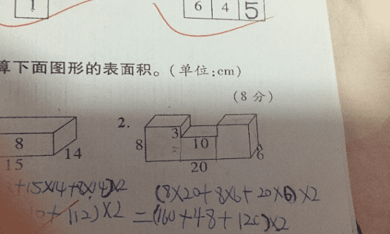 长方体的表面积单位是什么，计量长方体的长和宽要什么单位图1