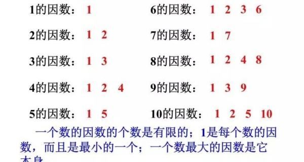 因数是什么意思，因数5是什么意思图1