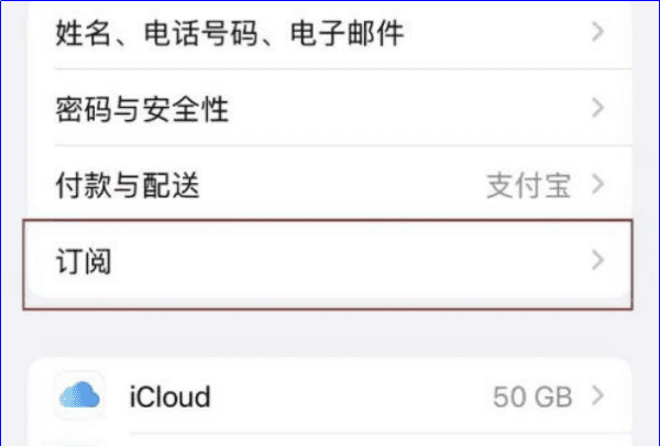 苹果手机iphone 自动续费怎么关图3