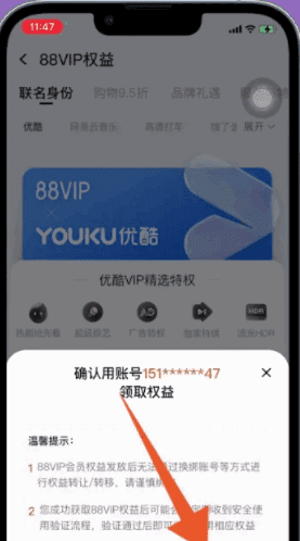 怎么登陆88VIP优酷，开通88会员怎么没有优酷会员图4