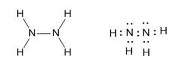 化学元素周期表，n2h4的电子式是什么