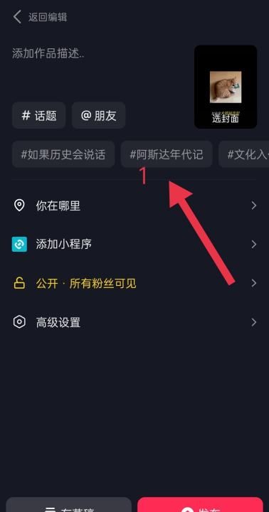 抖音的标签在哪里设置，抖音怎么打标签,才能精准推流图10