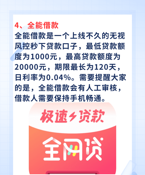 征信花借2万方法是什么，征信花必过的小额网贷2020图4